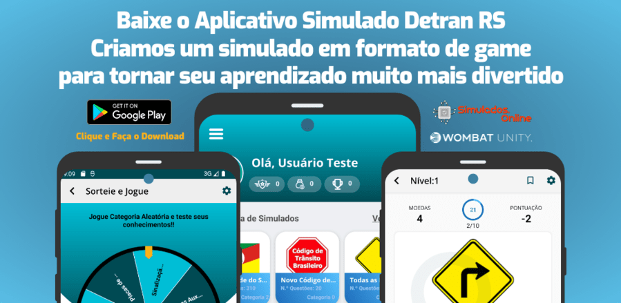 Simulado DETRAN RS Grátis Simulados Detran